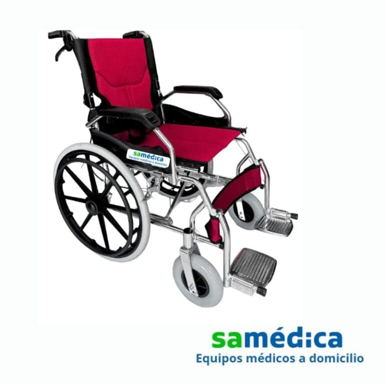Venta de Silla de ruedas de paseo de aluminio tipo maleta