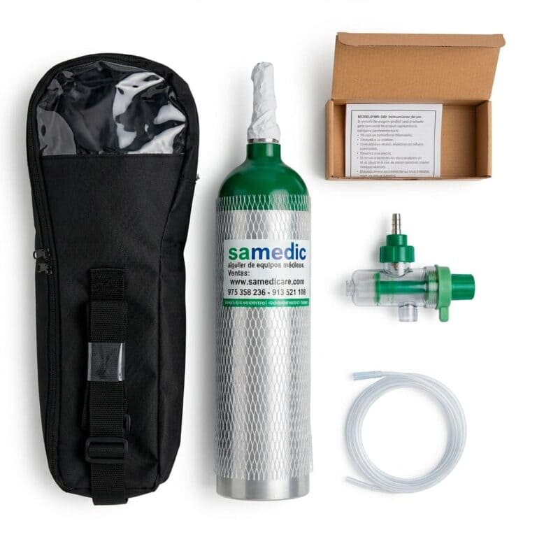 Alquiler de oxígeno medicinal portátil
